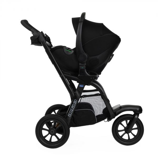 Poussette trio Activ3 I-Size Dark Beige + Siège auto Kory i-Size + Nacelle