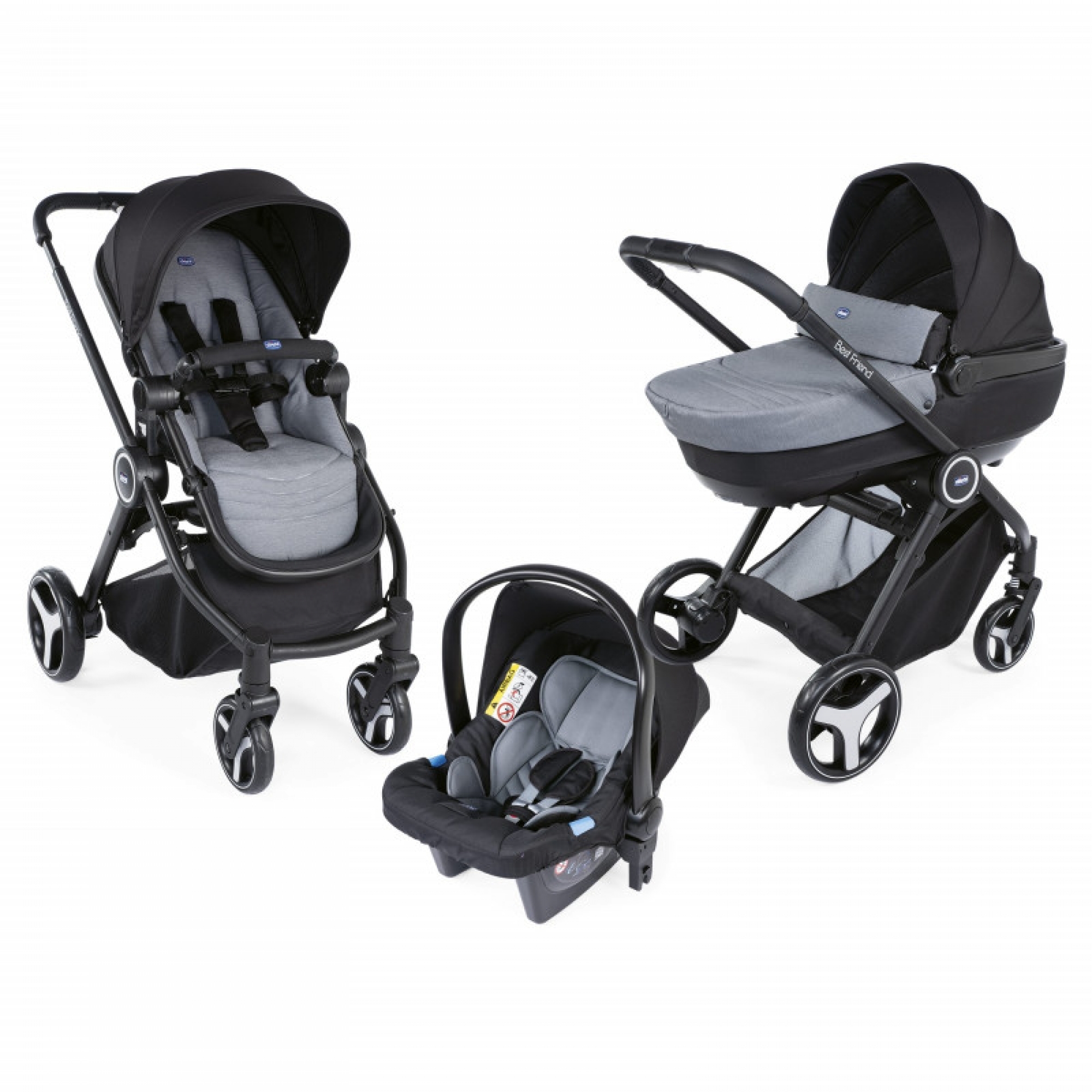 Chicco Trio Best Friend PLUS Comfort Stone - Made In Bébé