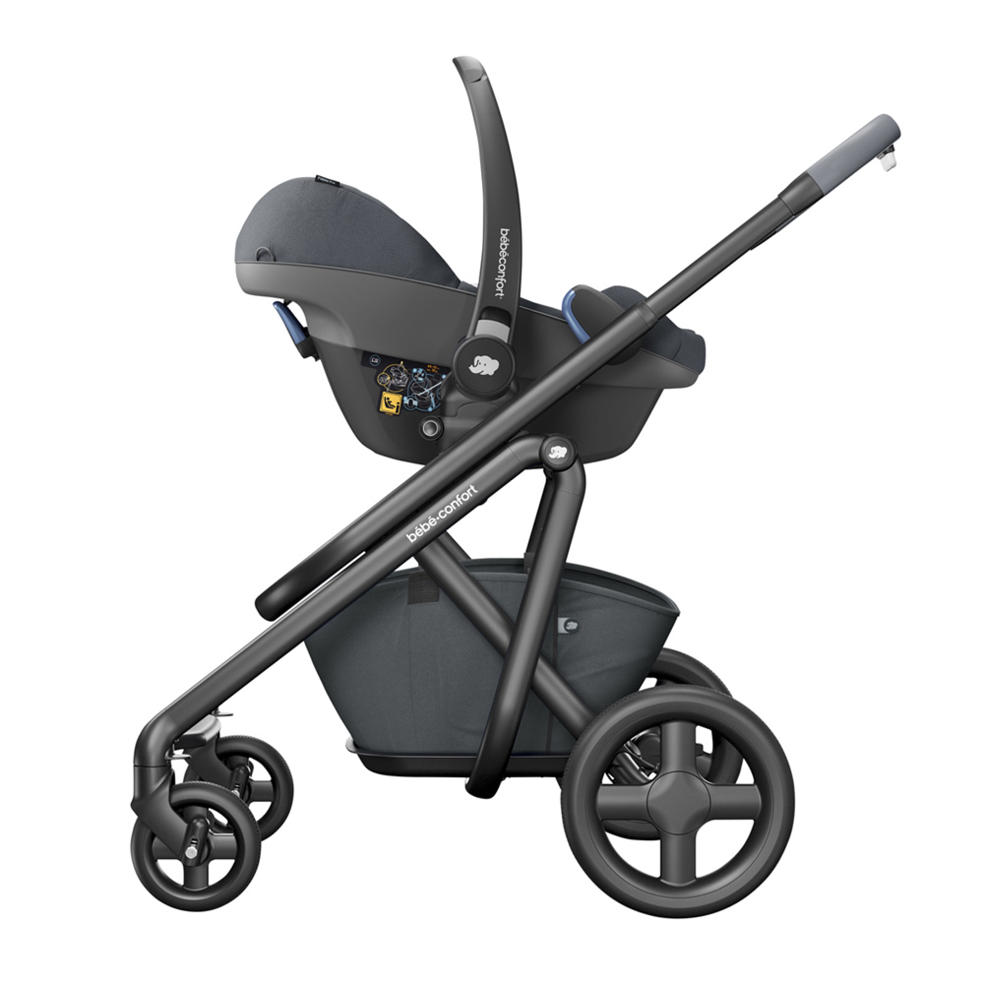 Bebe Confort Pack Poussette Trio Lila Sp Oria Pebble Pro Essential Graphite Made In Bebe