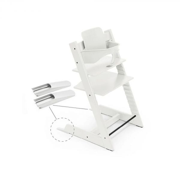 Pack Chaise haute Tripp Trapp et son Baby Set Blanc