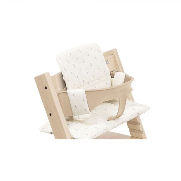 Pack Chaise haute Tripp Trapp avec son Baby Set et son coussin Naturel