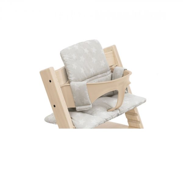 Pack Chaise haute Tripp Trapp avec son Baby Set et son coussin Blanc