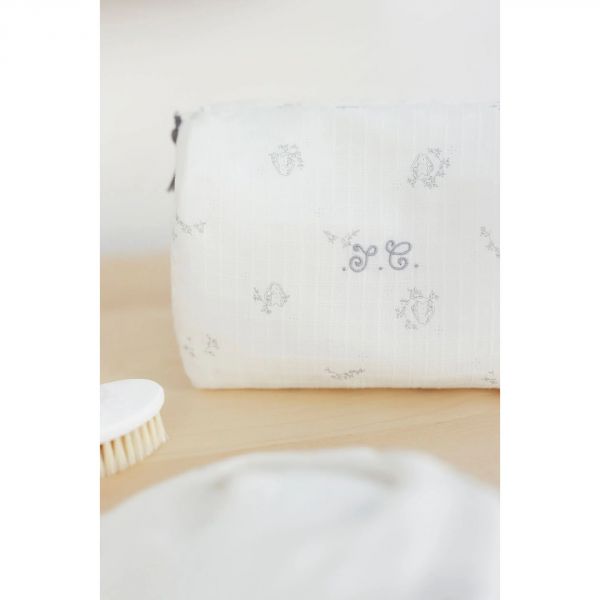 Trousse de toilette Petit Augustin nacre