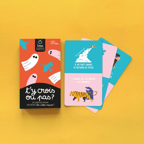 Jeu de cartes - T'y crois ou pas ?