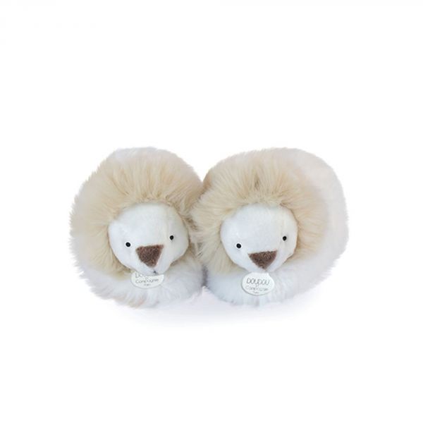 Chaussons avec hochet pour bébé Unicef Lion