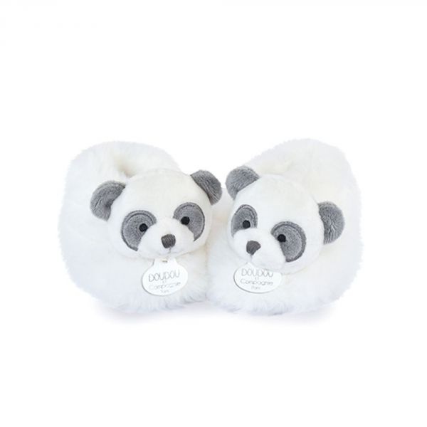 Chaussons avec hochet pour bébé Unicef Panda