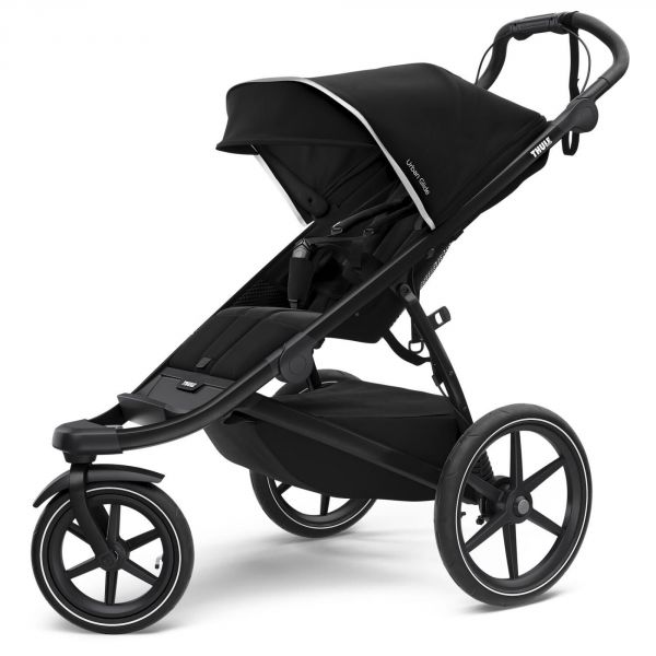 Poussette duo Urban Glide 2 avec nacelle - Black / Black