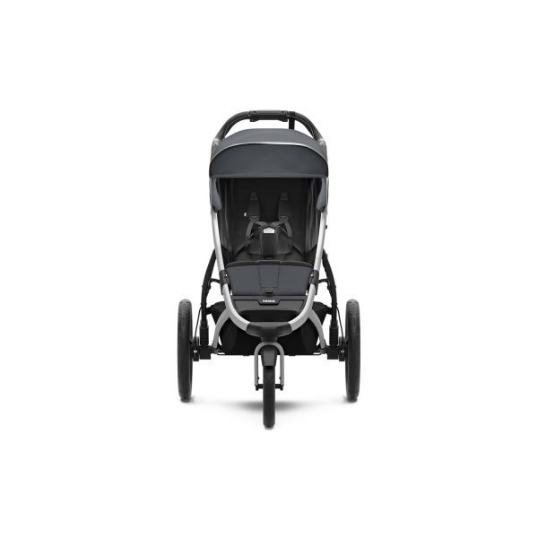 Poussette duo Urban Glide 2 avec nacelle - Dark Shadow / Black