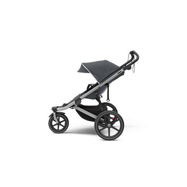 Poussette duo Urban Glide 2 avec nacelle - Dark Shadow / Black