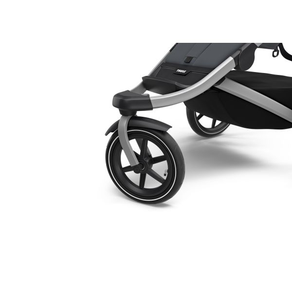 Poussette duo Urban Glide 2 avec nacelle - Dark Shadow / Black