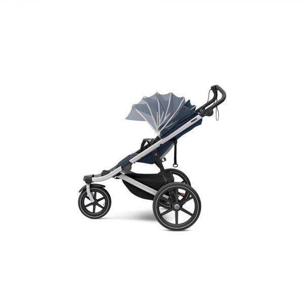 Poussette duo Urban Glide 2 avec nacelle - Majolica Blue / Alu