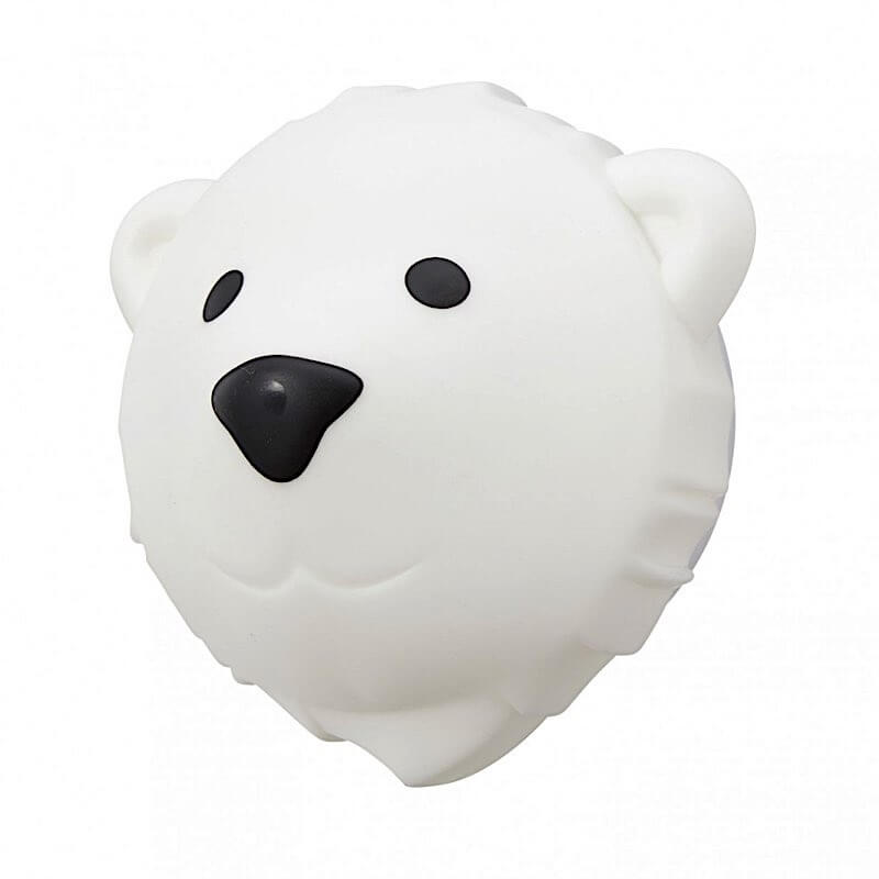Masque Ours Polaire blanc — Boite cadeau magique made in France