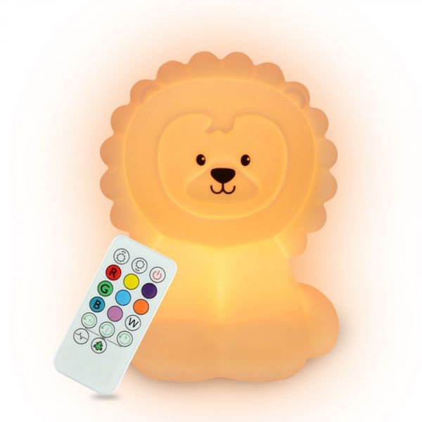 Veilleuse silicone Lion