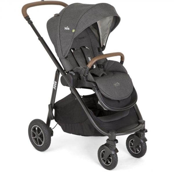 Poussette trio Versatrax Shell gray + siège auto i-Snug 2 Shell gray + nacelle Ramble XL Shell gray