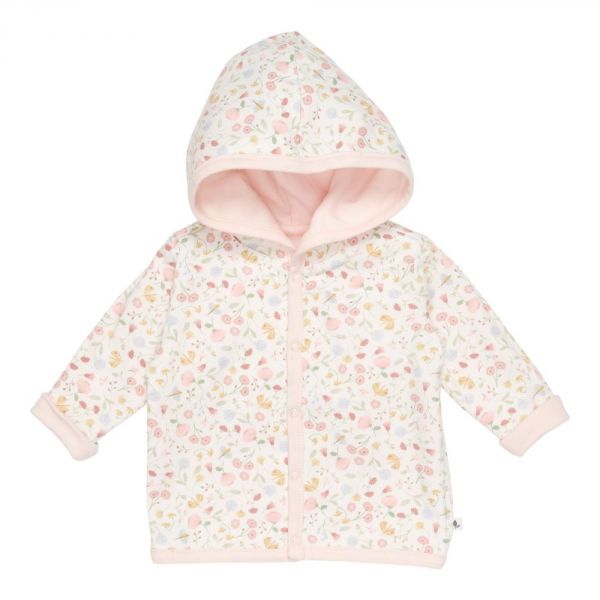 Veste réversible pour enfant Flowers & butterflies 9 mois