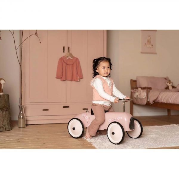 Voiture Retro Roller - Rose