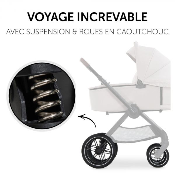 Poussette duo 2 en 1 Walk N Care Beige