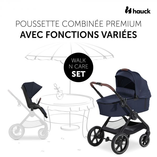 Poussette duo 2 en 1 Walk N Care Dark blue