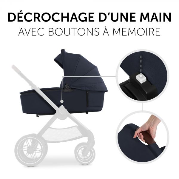 Poussette duo 2 en 1 Walk N Care Dark blue