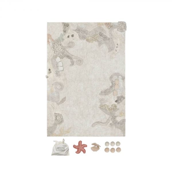 Tapis enfant 140x200 cm Fond marin