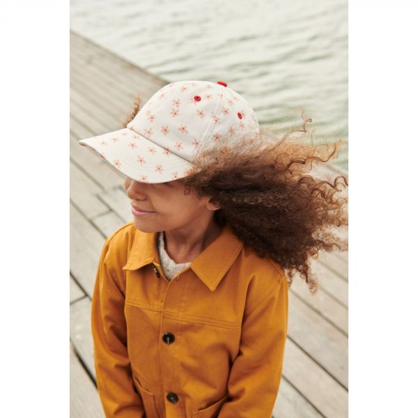 Casquette Enfant 5 7 Ans Floral Et Sea Shell Mix Made In Bebe